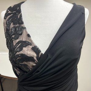 Debut Wrap Lace Dress